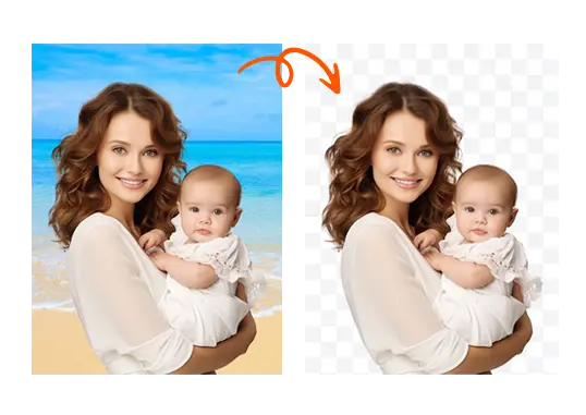 AI一键抠图功能